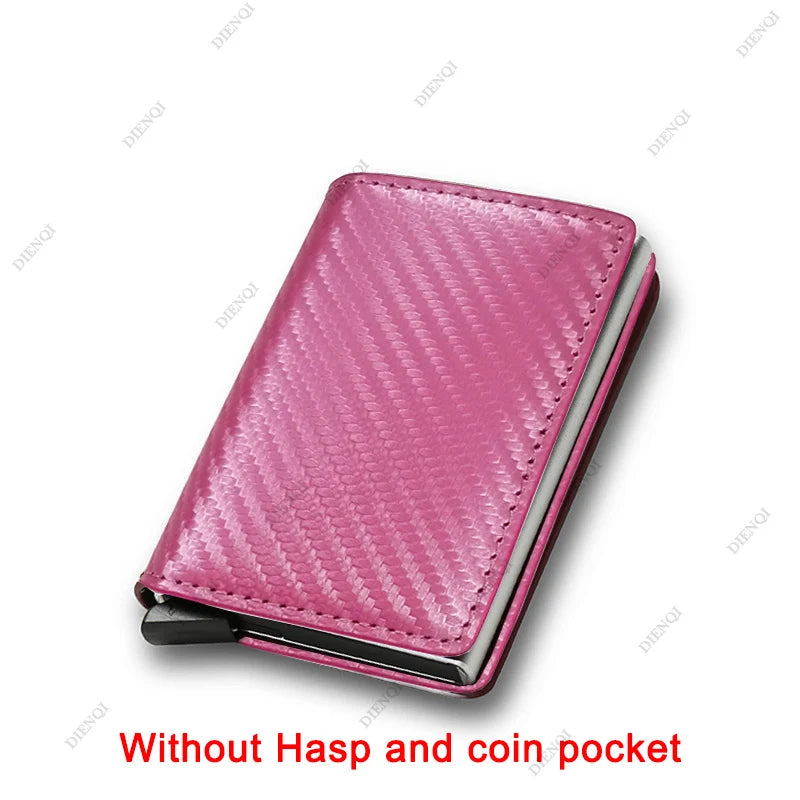 Anti Thief Rfid Credit Card Holder Smart Minimalist Wallet Pocket Men Women Slim Cardholder Bank Cash Creditcard Case Bag Purse