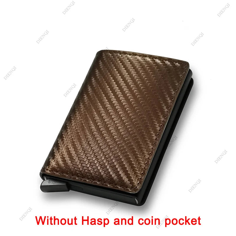 Anti Thief Rfid Credit Card Holder Smart Minimalist Wallet Pocket Men Women Slim Cardholder Bank Cash Creditcard Case Bag Purse