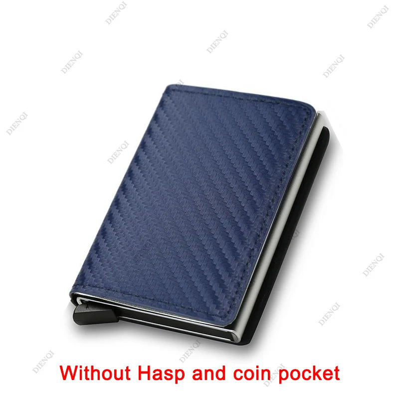 Anti Thief Rfid Credit Card Holder Smart Minimalist Wallet Pocket Men Women Slim Cardholder Bank Cash Creditcard Case Bag Purse